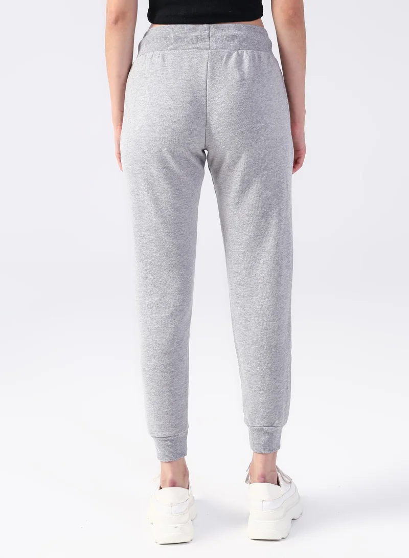 QUIKSILVER Regular Grey Women's Sweatpants TERJFB07030RX Easy Flc Btm