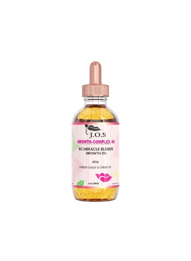 J'Organic Solutions - Miracle Blends Growth Oil (Formulated With Black Castor & Chebe Oil) - Image 1