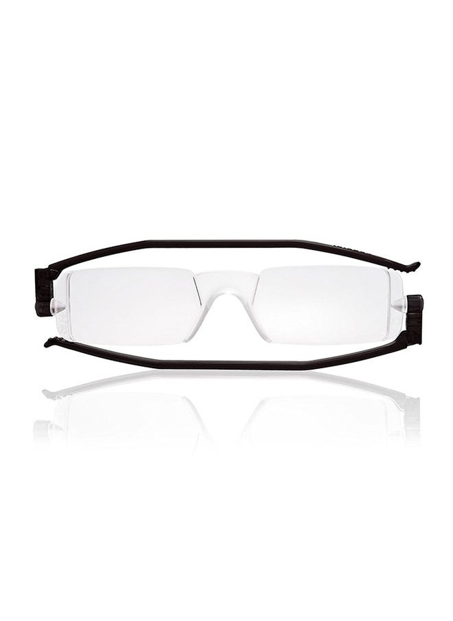 NIBEMINENT - Rectangular Frame Reading Glasses Black +1.00 - Image 1