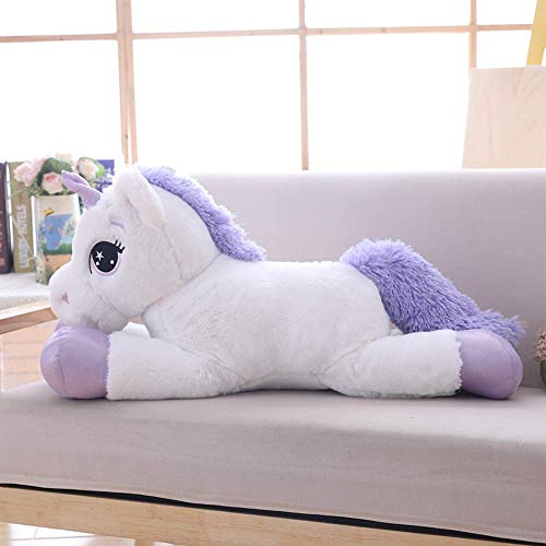 sofipal Giant Unicorn Stuffed Animal ToysSoft Large Unicorns Plush Pillow Cushion for BirthdayValentinesBedroom White 31 - Image 1