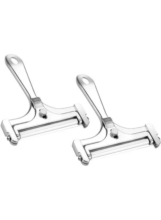 Stainless Steel Cheese Slicer Adjustable Wire Cutter For Soft Semi Hard Cheese Silvery - Image 1