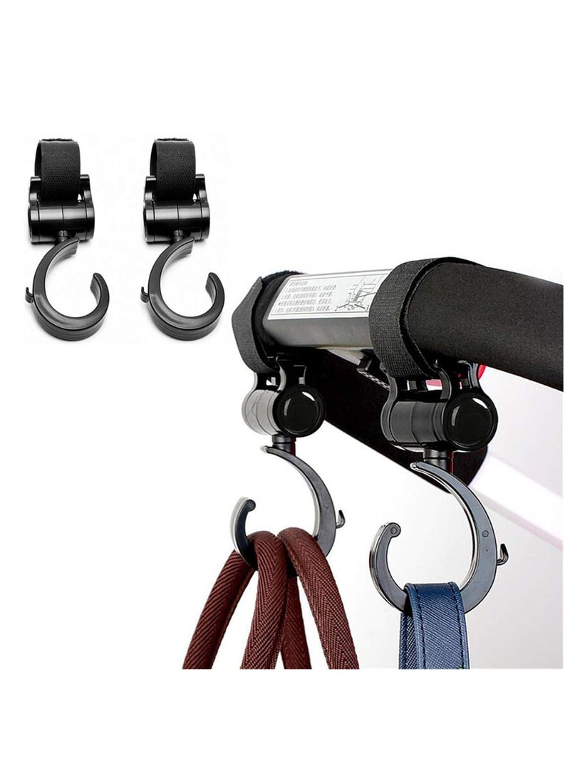 Generic - 2 PCS of Multi Purpose Hooks - Hanger for Baby Diaper Bags, Groceries, Clothing, Purse - Image 1