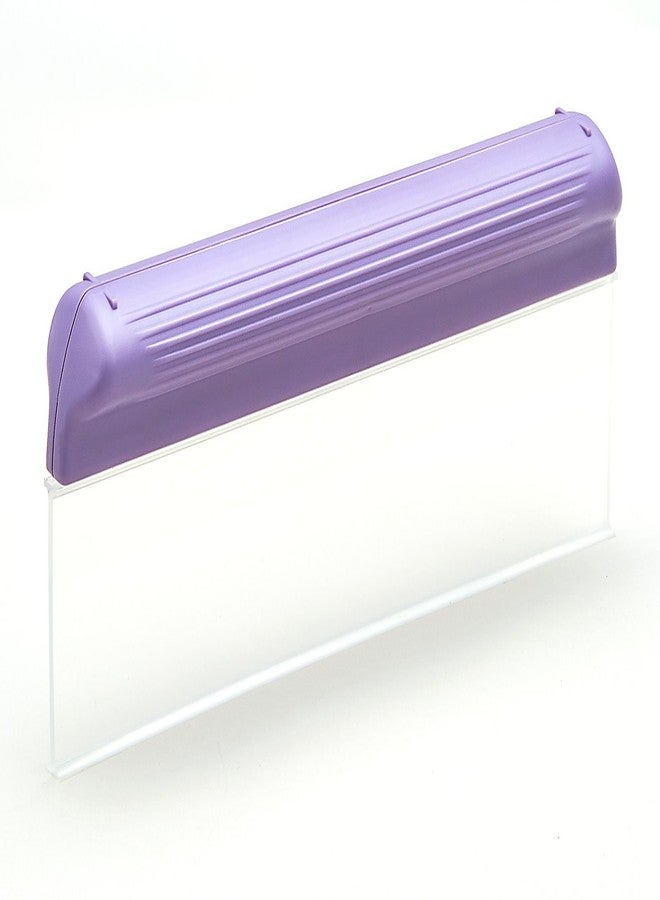 One Pass Classic 12" Waterblade Silicone T-Bar Squeegee Purple (WBL-OP2012CTY) - Image 2