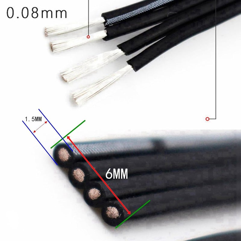 كابل تمديد USB 2.0 برأس 90 درجة/رأس مستقيم، ذكر إلى أنثى، كابل مسطح 26AWG لأجهزة الكمبيوتر المحمولة ولوحات المفاتيح والطابعات - Image 4
