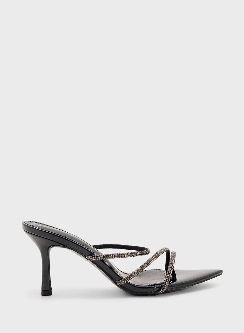 Ella Limited Edition Pointed Toe Heeled Sandal  - Image 1