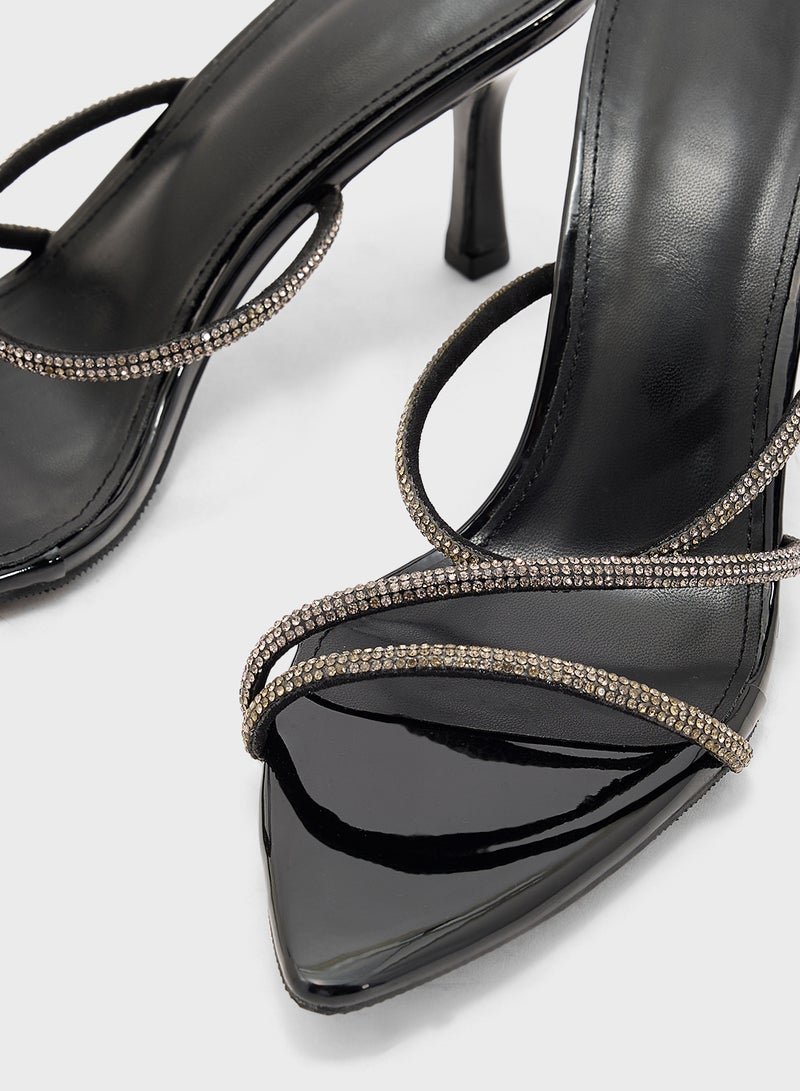 Ella Limited Edition Pointed Toe Heeled Sandal  - Image 4