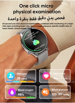 وابيك ساعة ST30 الذكية  شاشة AMOLED عالية الدقة مع مراقبة صحة القلب بـ ECG+PPG و50 وضع رياضة ومقاومة الماء IP67 ودعم متعدد اللغات  - Image 5