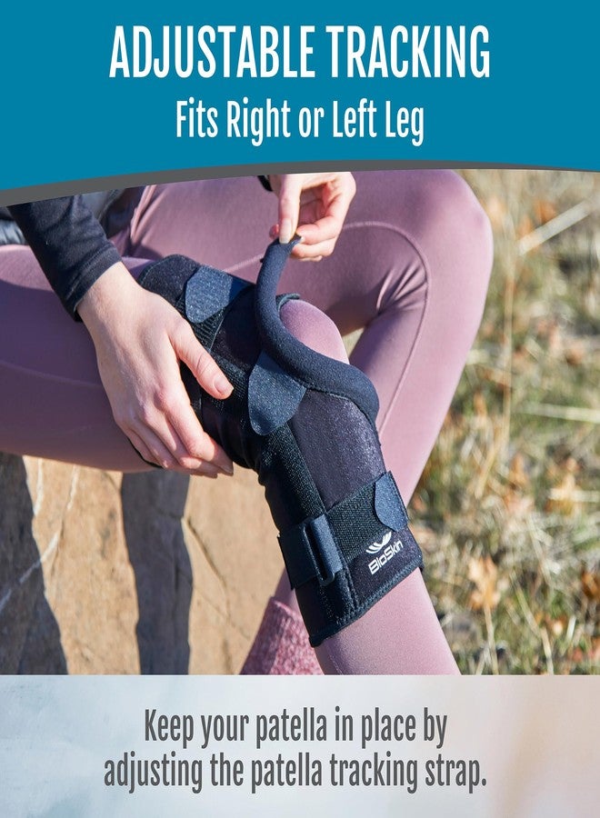 BioSkin Wraparound Patella Stabilizer Knee Brace for Patellofemoral Pain, Patella Tracking Disorders, Dislocation, and Subluxation, Left or Right Kneecap Tracking (M) - Image 2