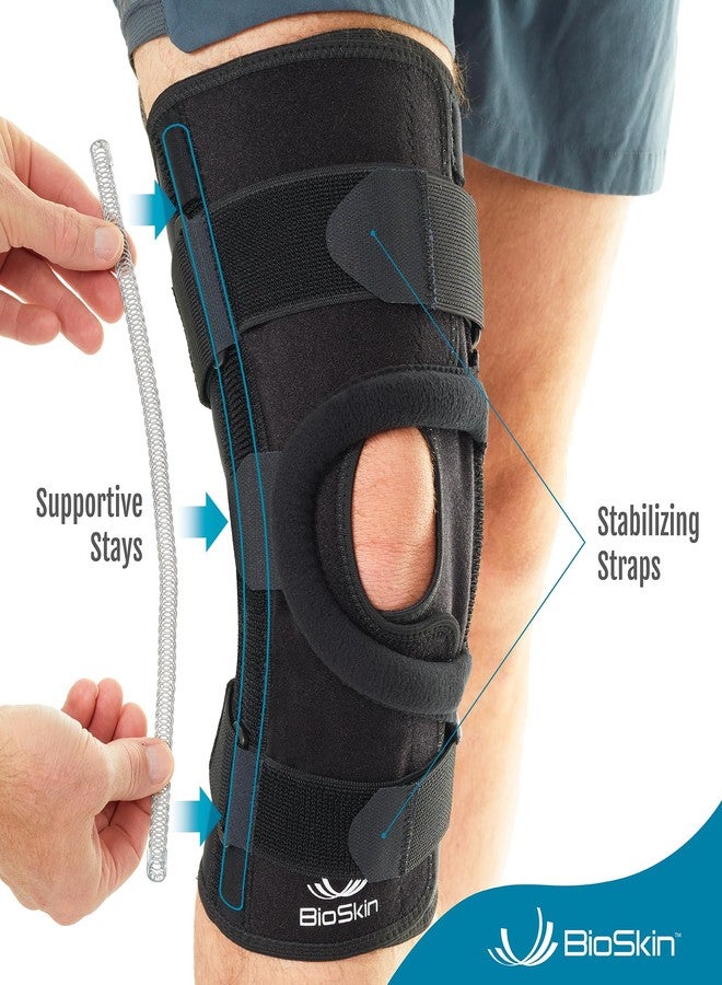 BioSkin Wraparound Patella Stabilizer Knee Brace for Patellofemoral Pain, Patella Tracking Disorders, Dislocation, and Subluxation, Left or Right Kneecap Tracking (M) - Image 3