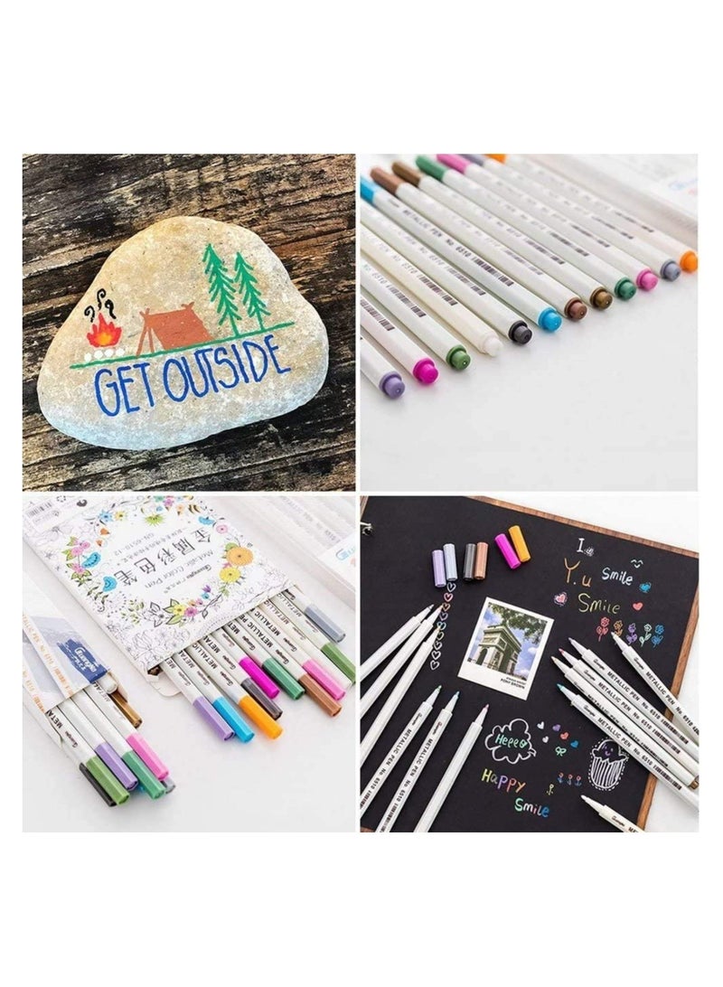 SYOSI Scrapbook Photo Album, Wedding Guest Book Anniversary Memory Scrapbooking, Photo Album with DIY Accessories Kit for Craft Paper Gifts, Black Cover 40 Sheets 11.5 x 8.5 Inch - Image 4