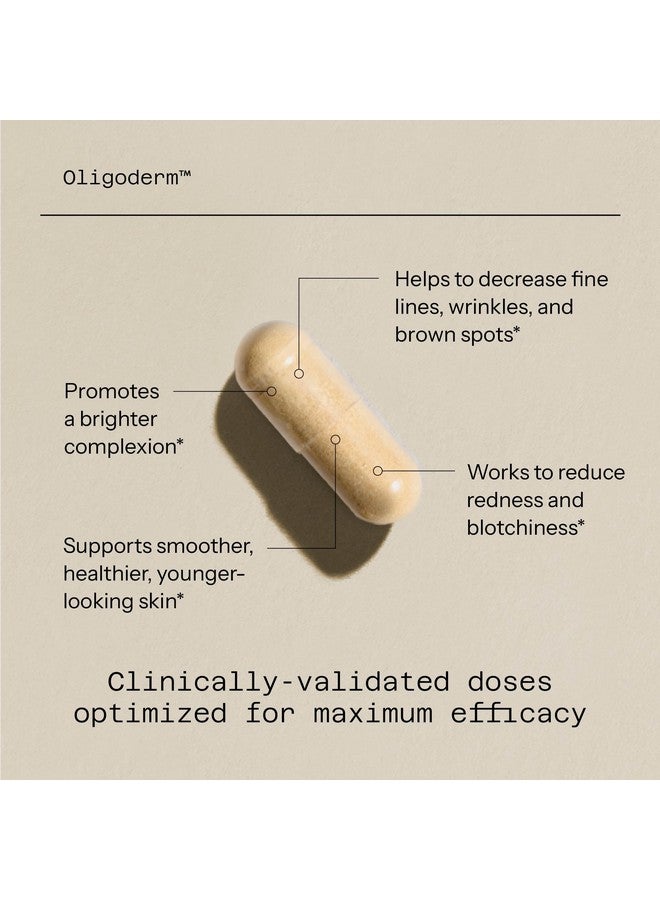 Quality of Life - Oligoderm - Premium Skin Support Supplement Featuring Oligonol and Niacinamide - 60 Capsules - Image 3