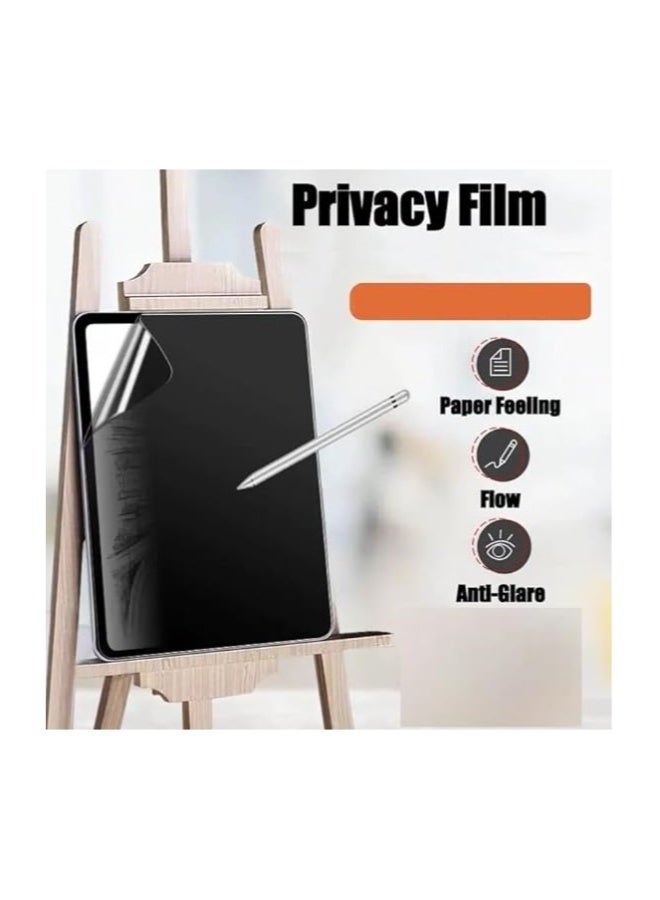 Privacy Screen Protector Compatible with Huawei MatePad Pro 12.2 inch (2024), Matte Anti-peep Scratch Resistant PET Soft Tablet Film - Image 4