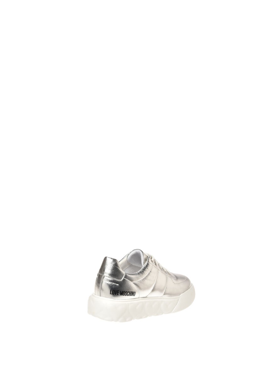 Love Moschino Lace Up Low Top Sneakers  - Image 2