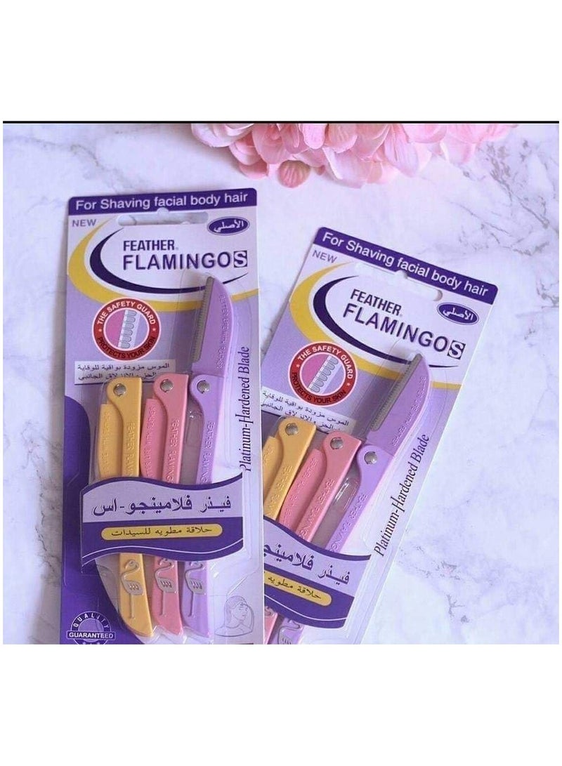 شفرات الوجه النسائية من فلامينجو شفرة بلاتينية دقيقة لبشرة ناعمة وخالية من العيوب - Image 3