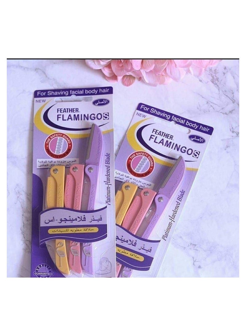شفرات الوجه النسائية من فلامينجو شفرة بلاتينية دقيقة لبشرة ناعمة وخالية من العيوب - Image 5