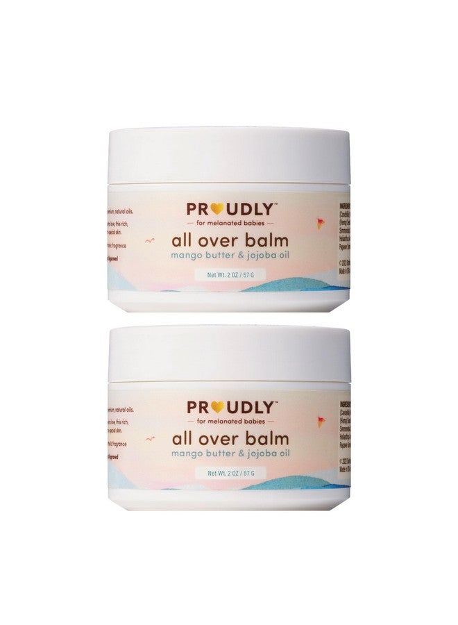 Proudly Ultranourishing Baby Skin Care Balm With Mango Butter Baby Moisturizer For Eczema Cradle Cap Diaper Rash And Baby Acne Whole Body Cream To Soothe Dry Sensitive Skin 4 Oz - Image 1