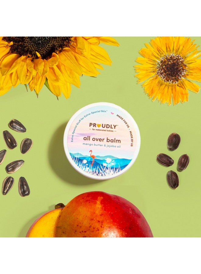 Proudly Ultranourishing Baby Skin Care Balm With Mango Butter Baby Moisturizer For Eczema Cradle Cap Diaper Rash And Baby Acne Whole Body Cream To Soothe Dry Sensitive Skin 4 Oz - Image 4
