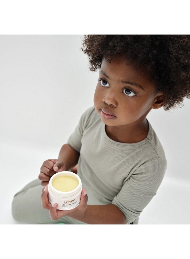 Proudly Ultranourishing Baby Skin Care Balm With Mango Butter Baby Moisturizer For Eczema Cradle Cap Diaper Rash And Baby Acne Whole Body Cream To Soothe Dry Sensitive Skin 4 Oz - Image 5