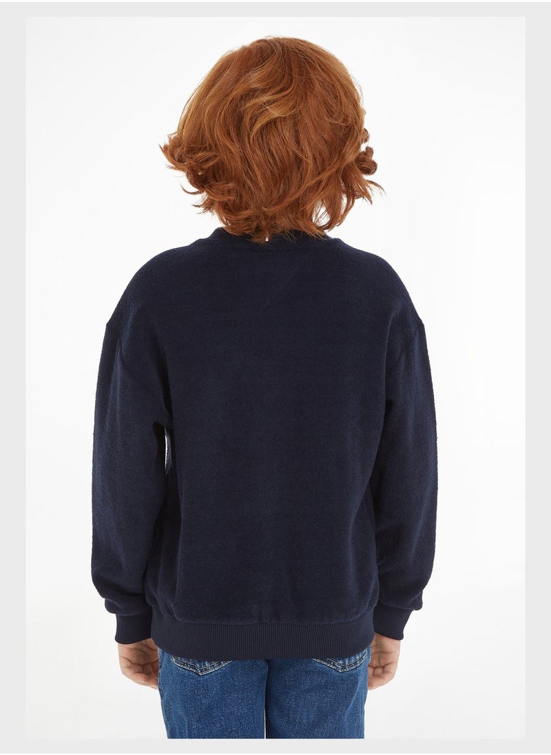TOMMY HILFIGER - Kids Varsity Sweatshirt - Image 1