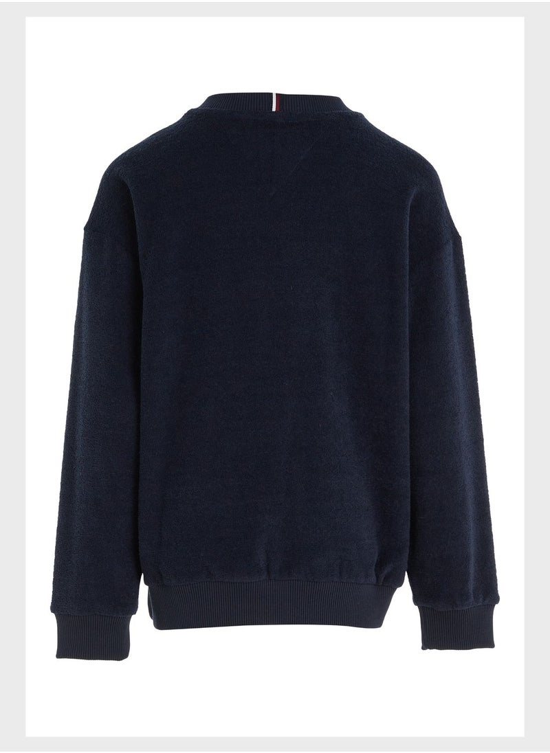 TOMMY HILFIGER - Kids Varsity Sweatshirt - Image 1