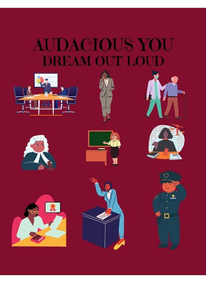 AUDACIOUS YOU: DREAM OUT LOUD: A COLORING BOOK  - Image 1