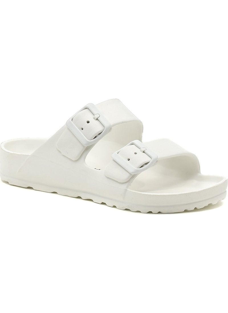 Polaris - 400367.Z2FX White Women's Slippers - Image 1