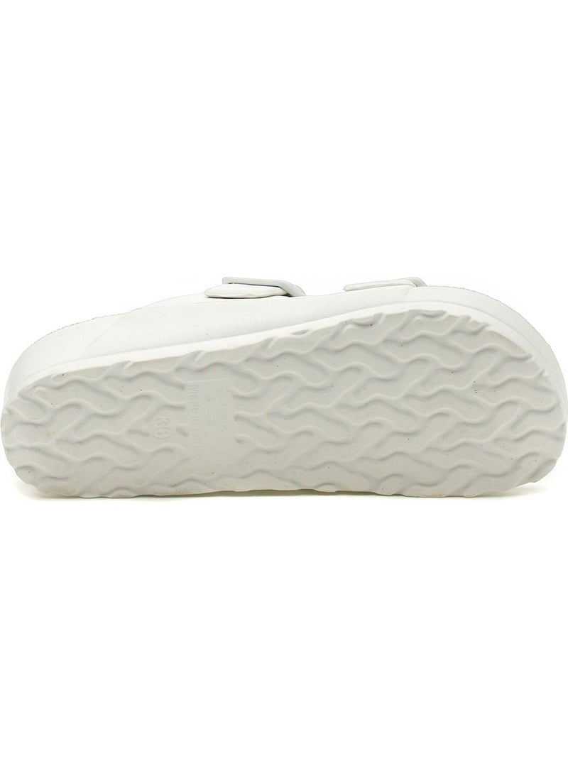 Polaris - 400367.Z2FX White Women's Slippers - Image 1