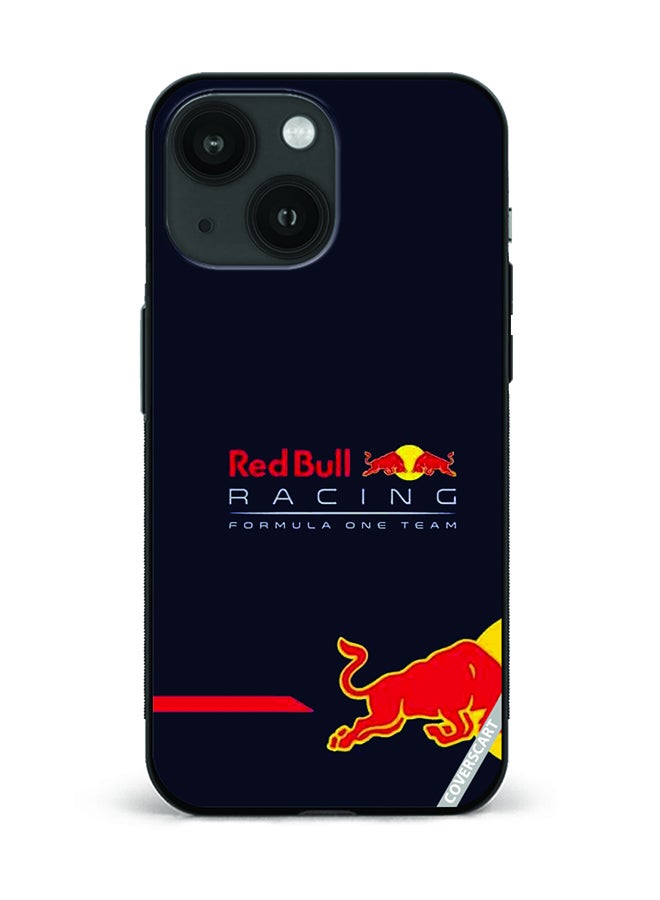Protective Case Cover For Apple iPhone 15 Red Bull Design Multicolour