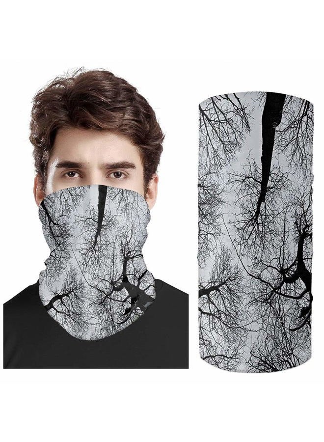 AUSCUFFLINKS Face Scarf Cover Mask Bandana | Reusable Face Mask Covering Mouth Nose Cover | Protect from Dust Sun Bandanas | Neck Gaiter, Tree, One size - Image 1