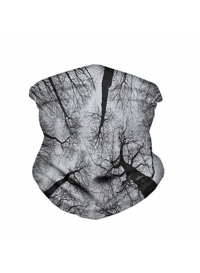 AUSCUFFLINKS Face Scarf Cover Mask Bandana | Reusable Face Mask Covering Mouth Nose Cover | Protect from Dust Sun Bandanas | Neck Gaiter, Tree, One size - Image 2