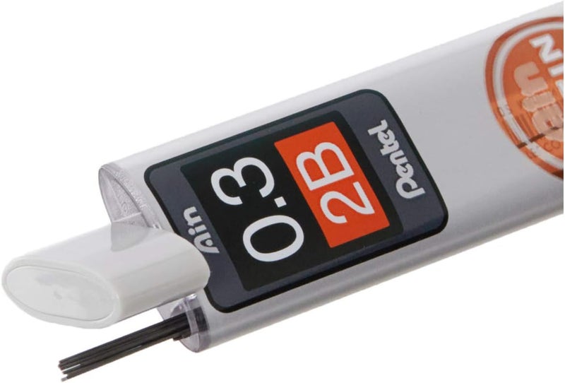 Pentel Mechanical Pencil Lead, Ain Stein, 0.3mm, 2B (C273-2B) - Image 3