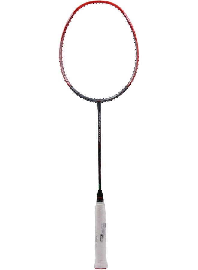 Li-Ning مضرب بادل لي-نينغ للبالغين غير محدد 3D كاليبر بوست 600ب - أحمر/رمادي، S2 - Image 3