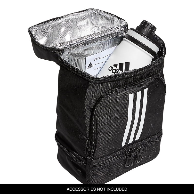 adidas Excel Insulated Lunch Bag, Cooler with Zipper, Pocket for Ice Pack, and Clip, Temperature Control Insulation - Image 3