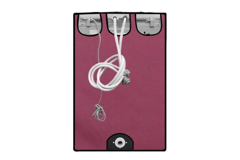 Wings Star Top Load Washing Machine Cover for LG 6.5 KG Fully-Automatic Top Loading T65SPSF2Z, Maroon - Image 4