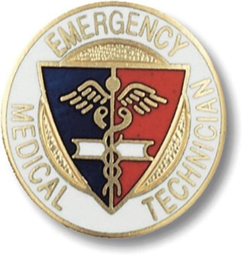 Prestige Medical Emergency Medical Technician Emblem Pin