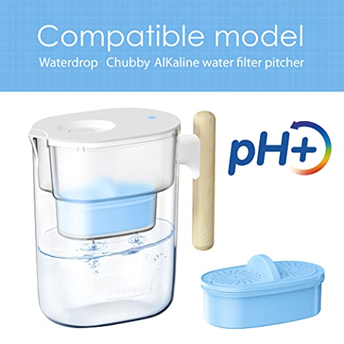 Waterdrop [Original] Waterdrop WD-PF-AL Replacement Alkaline Filters for All Waterdrop Pitcher Filtration System, Improved Coffee Taste, Last Up to 100 Gallons (Pack of 3) - Image 2