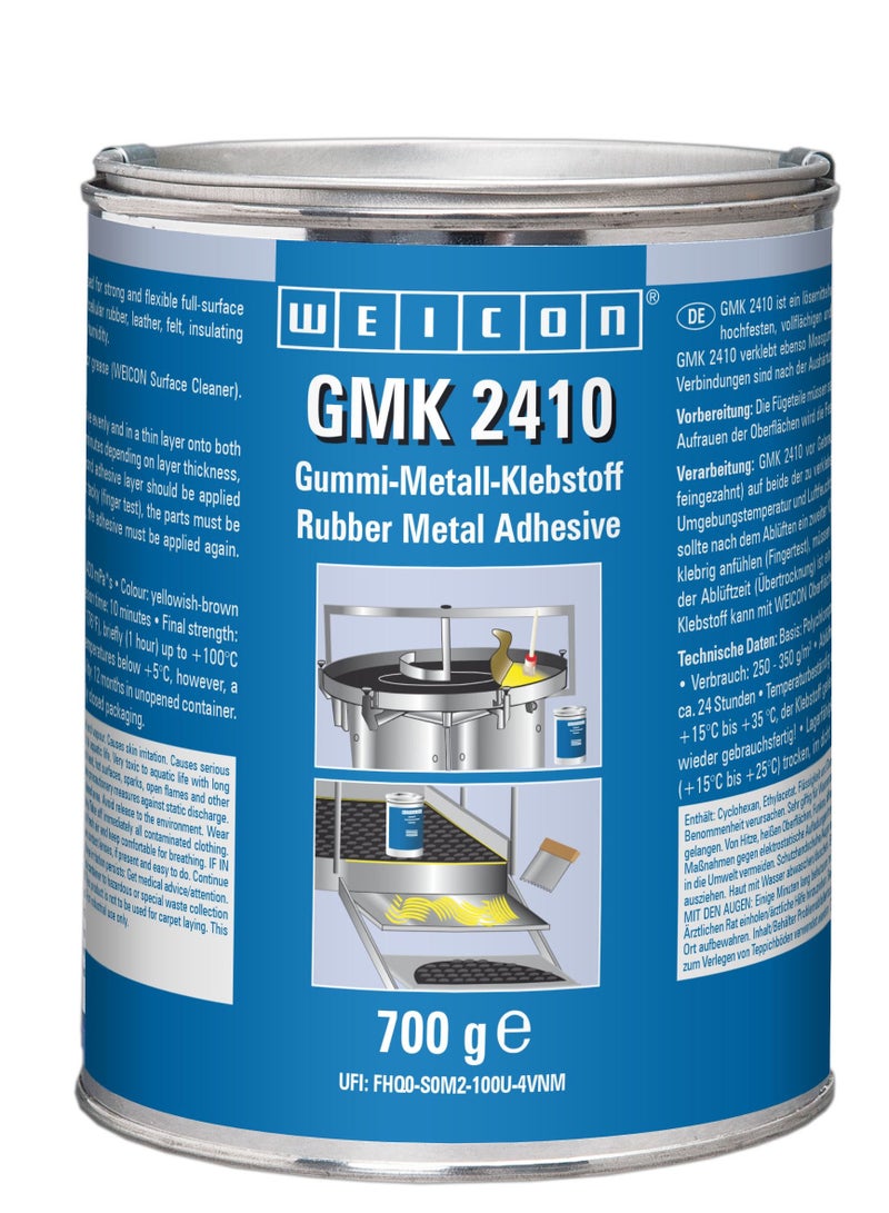 WEICON GMK 2410 Contact Adhesive | 700 g | Permanently elastic strong and fast curing - Image 1