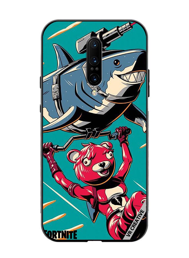 VR CREATIVE Protective Case Cover For OnePlus 7 Pro Fortnite Poster Design Multicolour - Image 1