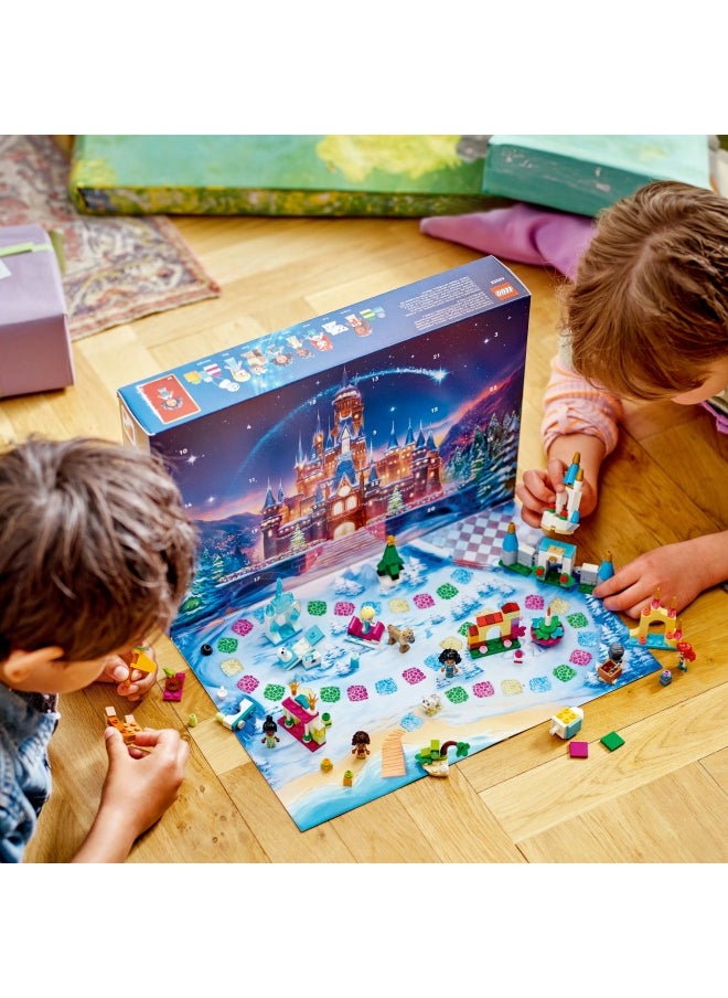 LEGO - Disney Princess Advent Calendar 2024, Christmas Countdown Building Toy Set For 5 Plus Year Old Girls & Boys, With 24 Surprises Including 5 Micro-Doll Character Figures, Gift Idea For Kids (253 Pieces) 43253 - Image 1