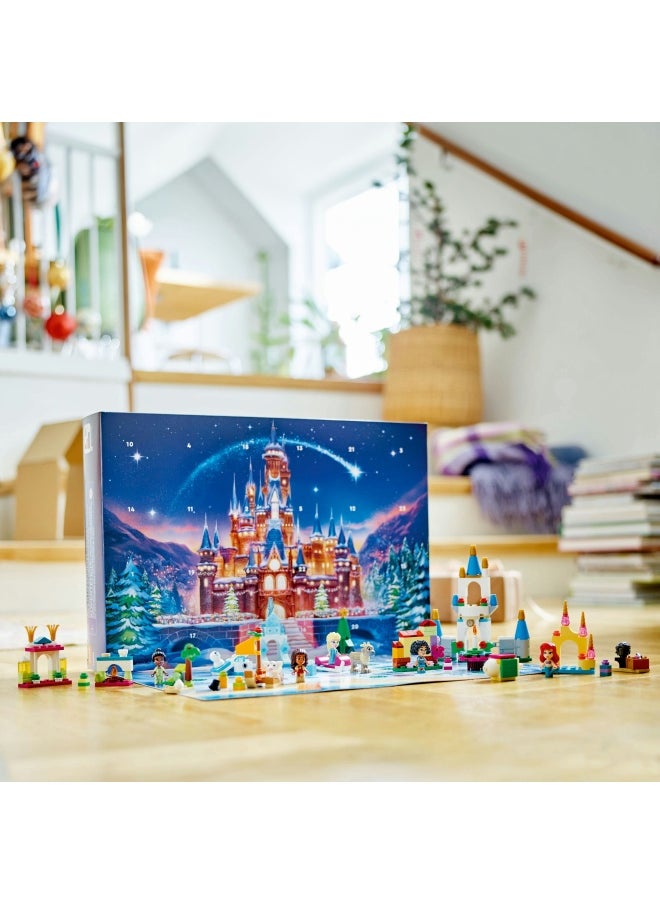 LEGO - Disney Princess Advent Calendar 2024, Christmas Countdown Building Toy Set For 5 Plus Year Old Girls & Boys, With 24 Surprises Including 5 Micro-Doll Character Figures, Gift Idea For Kids (253 Pieces) 43253 - Image 1