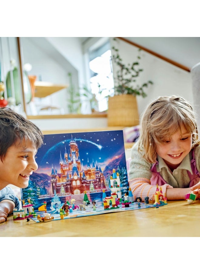 LEGO - Disney Princess Advent Calendar 2024, Christmas Countdown Building Toy Set For 5 Plus Year Old Girls & Boys, With 24 Surprises Including 5 Micro-Doll Character Figures, Gift Idea For Kids (253 Pieces) 43253 - Image 1