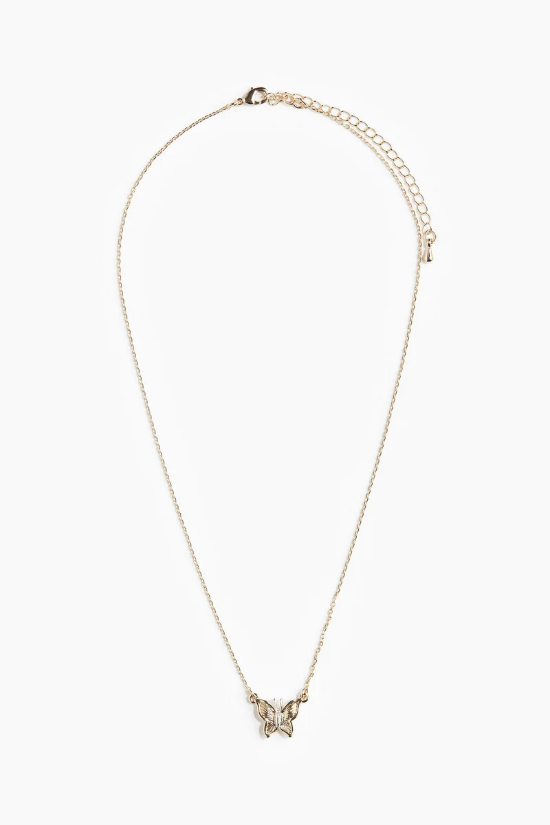 H&M Butterfly-pendant necklace