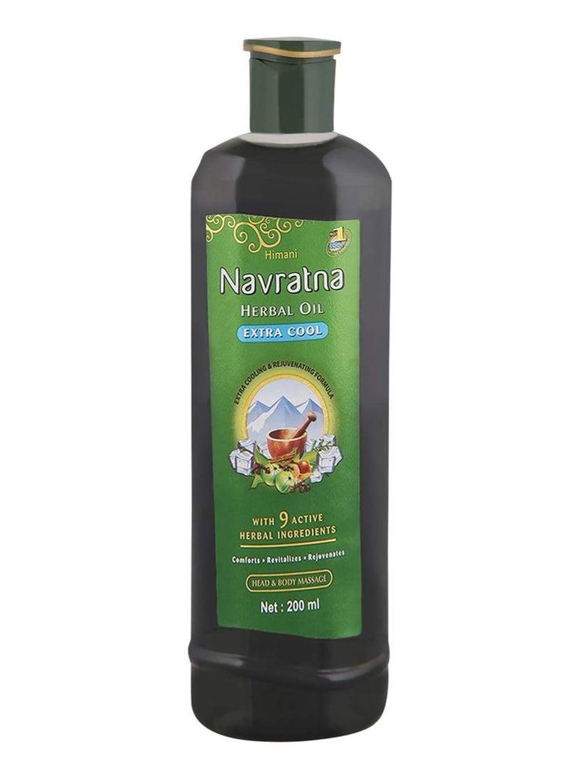 Himani Navratna Extra Thanda Oil (200 ml) - Image 4