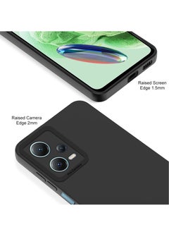بورتوني غطاء Redmi Note 12 Pro 5G غطاء خلفي ناعم من مادة TPU مرن وناعم من السيليكون غير لامع مع حماية الكاميرا لهاتف Xiaomi Redmi Note 12 Pro 5G  - Image 5