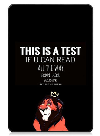 Protective Flip Case For Apple iPad mini 7th Generation (A17 Pro 2024 Model) (Mini 6 2021 Model  6th Generation) With Trifold Stand Auto Wake Sleep Shockproof Cover This is a Test - pzsku/Z27AC43D6EBDD4A34DA87Z/45/_/1731583461/2e38d468-0a40-48c7-84ca-acfd37849561