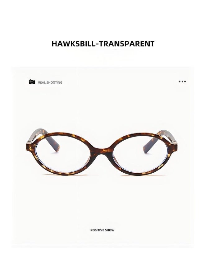 Women's Blue Light Blocking Glasses Blue Light Filter Computer Reading Gaming TV Phones Eyeglasses Fashion Anti Eyestrain Headache Eyewear Leopard Pattern Retro Oval Glasses Frame - Image 2