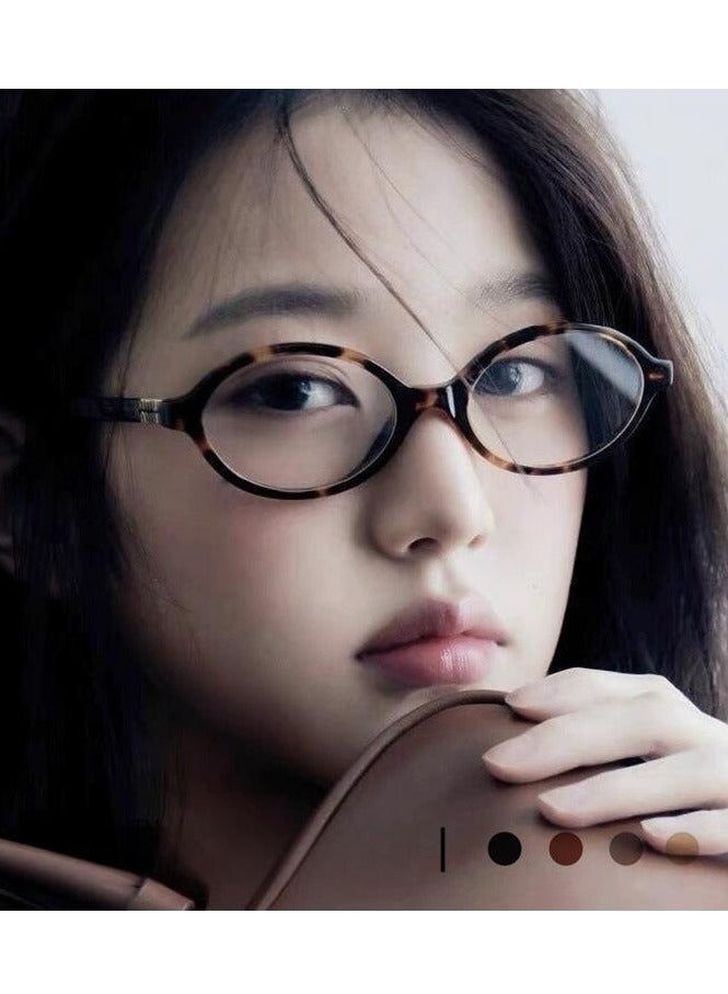 Women's Blue Light Blocking Glasses Blue Light Filter Computer Reading Gaming TV Phones Eyeglasses Fashion Anti Eyestrain Headache Eyewear Leopard Pattern Retro Oval Glasses Frame - Image 5