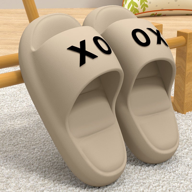 2024 EVA Fashion Slippers Unisex Non-Slip Thick Sole 103 Coffee 