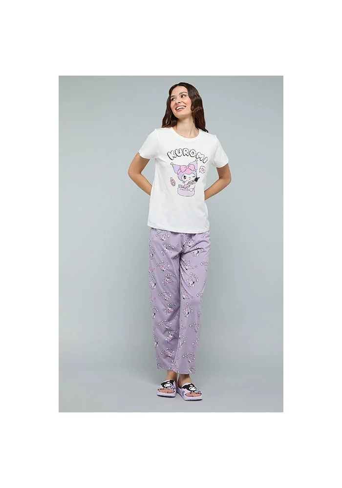 أر أند بي Kuromi Print Pyjama Set