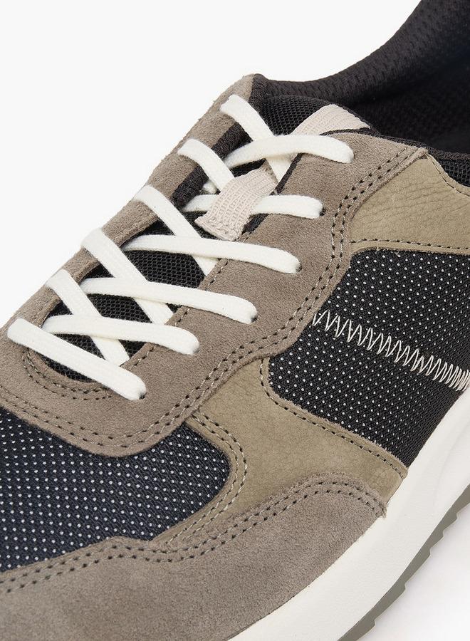 ECCO Men Colourblock Lace-Up Ankle Sneakers - Image 4